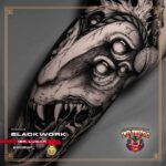 Blackwork Tattoo 🏆 1er Lugar 🇲🇽 Laura A. Gil | Expo 7 (3)